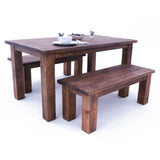 Coleridge Dining Table and Benches -