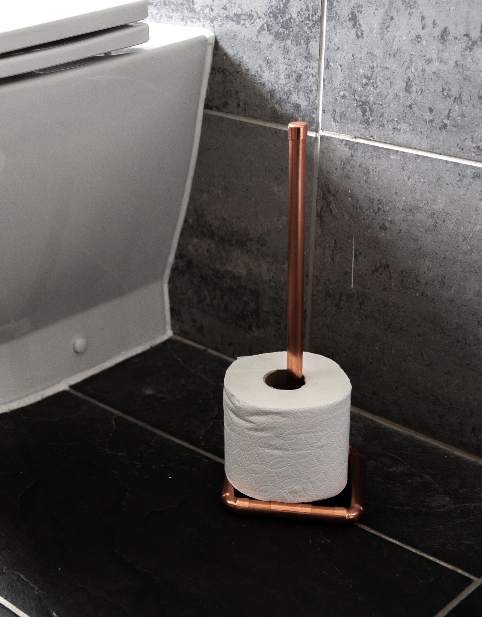 Copper Toilet/Kitchen Roll Holder - Outlet - Save 20%