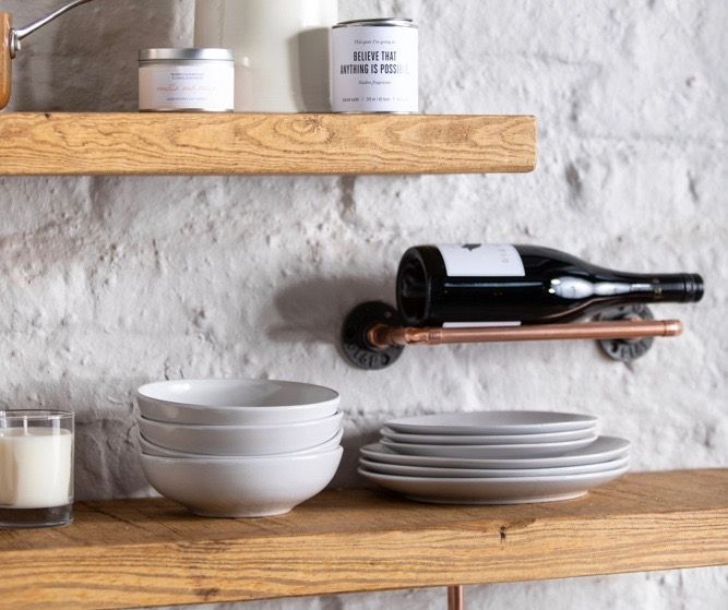 Copper Wine Bottle Holder - Tableware & Entertaining