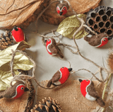 Felt Christmas Robin Garland - Christmas Garlands & Wreaths