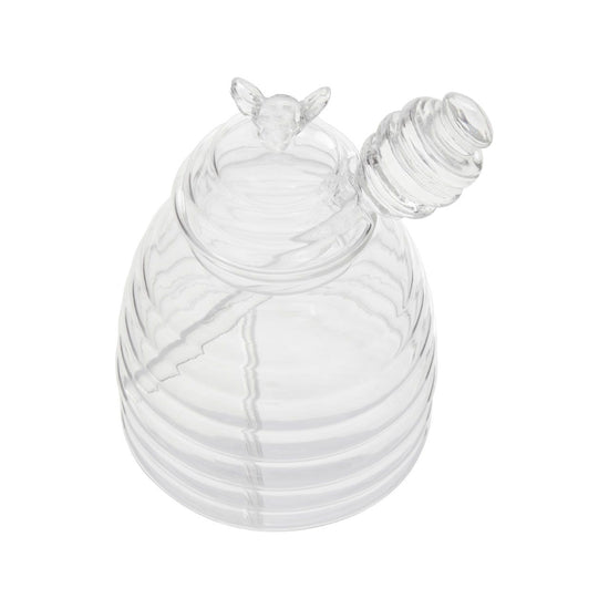 Glass Honey Jar With Dipper - 