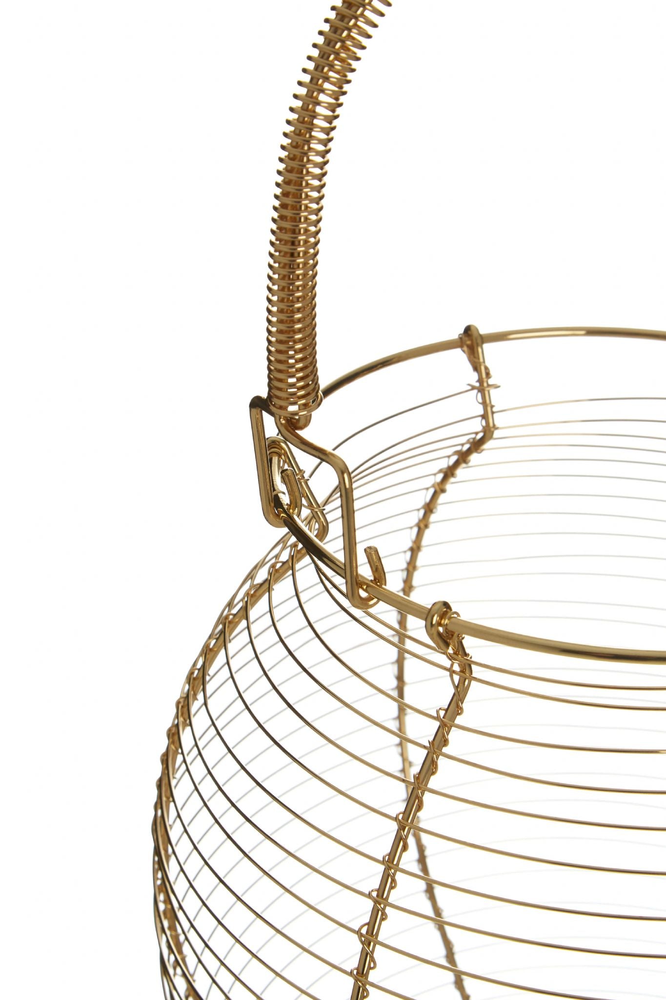 Gold Metal Basket - Kitchenware