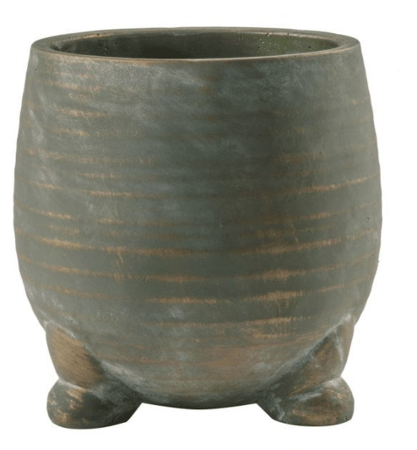 Green Gold Pot - Planters, Vases & Bowls