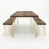 Ouseburn Dining Table & Benches -