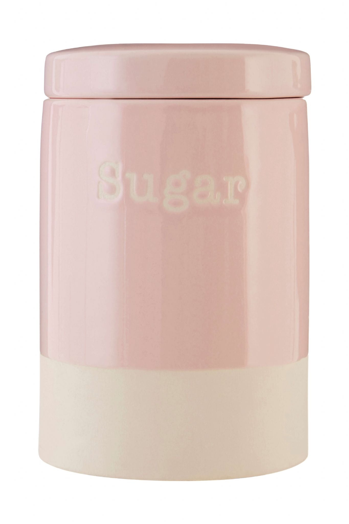Pastel Pink Sugar Canister - Outlet - Save 20%