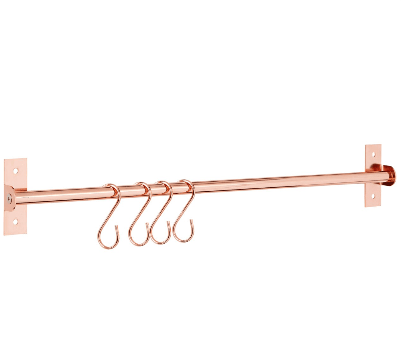 Rose Gold Metal Hanging Hooks - Set Of 10 - Outlet - Save 20%