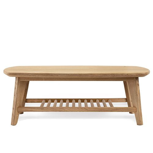 Salters Oak Coffee Table With Storage -