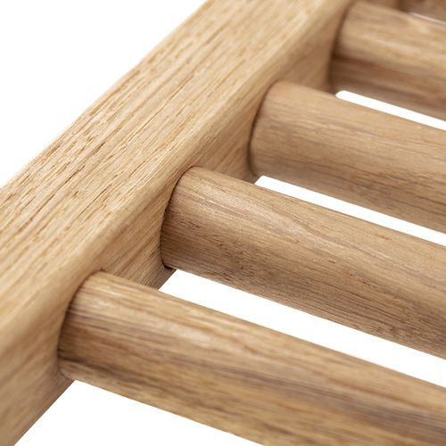 Salters Oak Console Table With Storage -