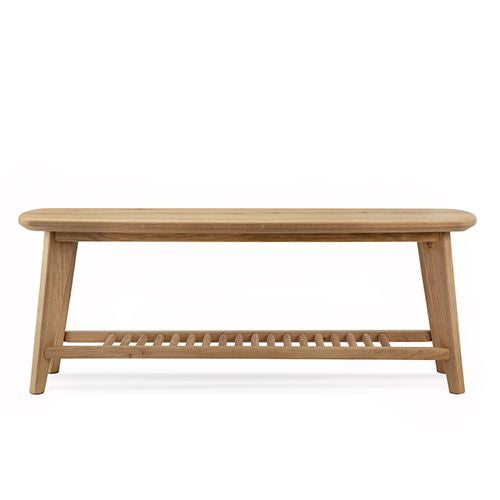 Salters Oak TV Stand With Storage -