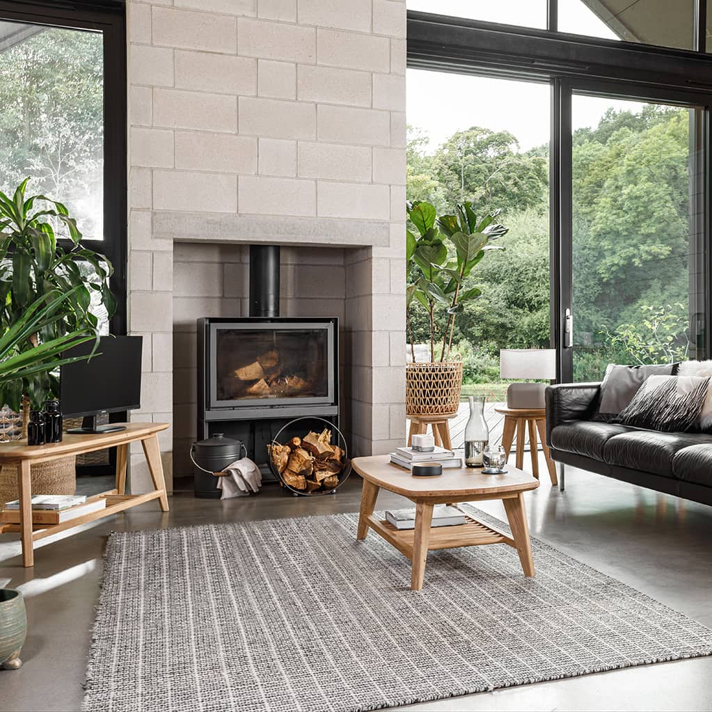 Salters Oak TV Stand With Storage -