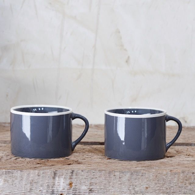 Slate Grey Mug - Tableware & Entertaining