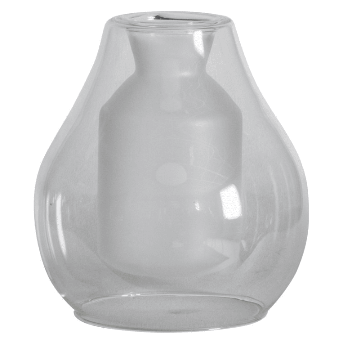 Suspended Round White Vase - Planters, Vases & Bowls