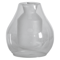 Suspended Round White Vase - Planters, Vases & Bowls