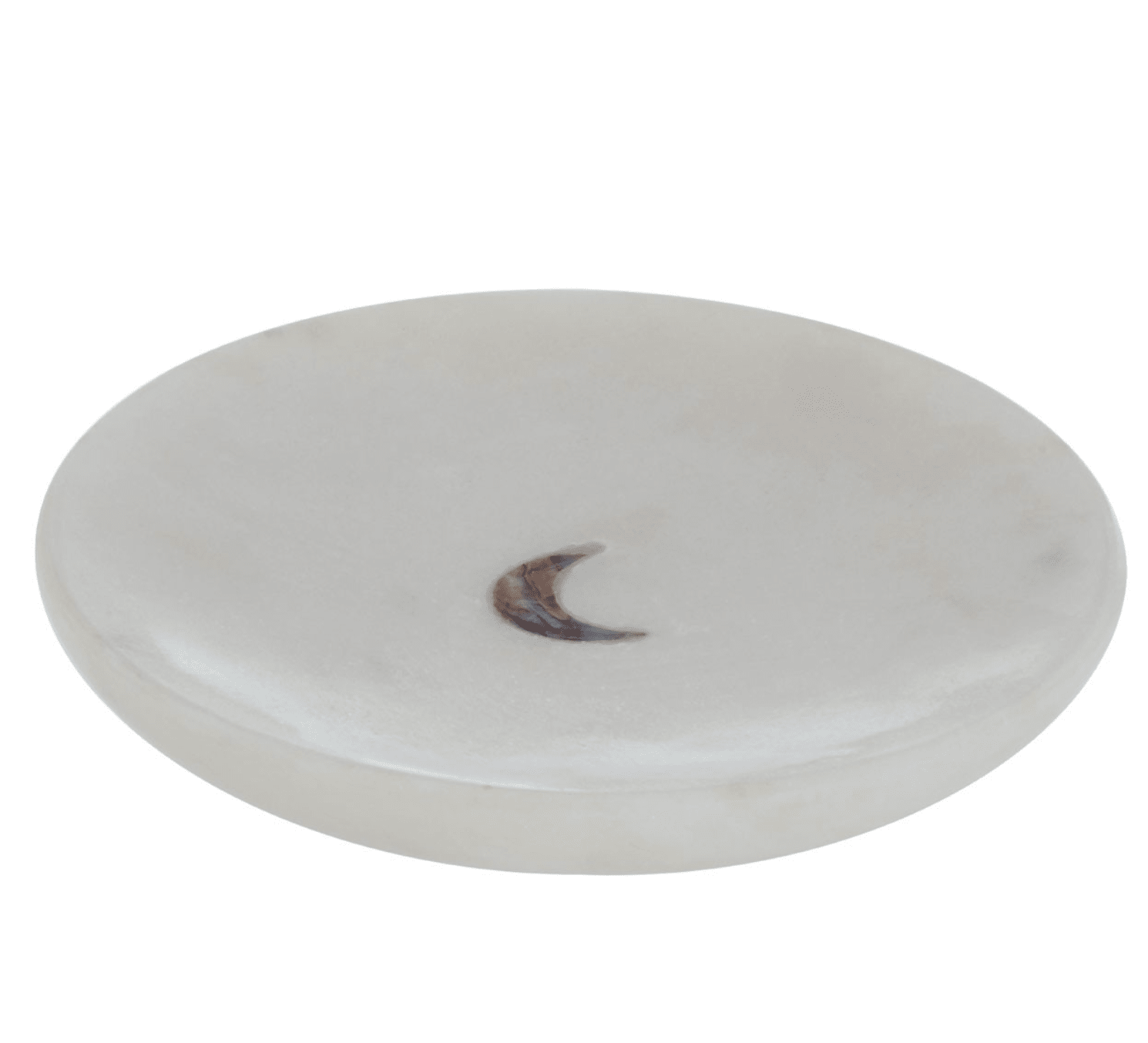 White Marble Trinket Dish - Planters, Vases & Bowls