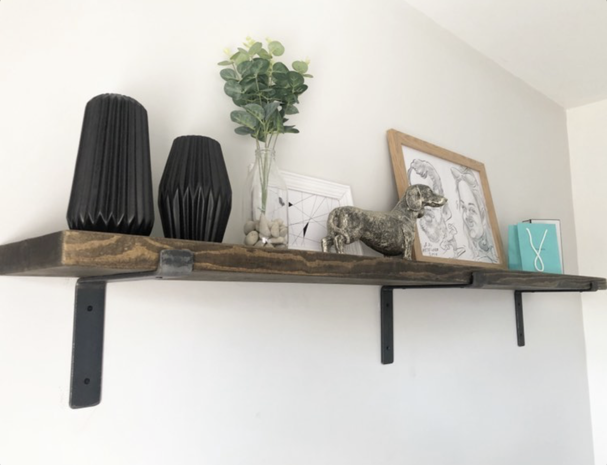 New! Bracket Shelves - now our shelves can go anywhere!