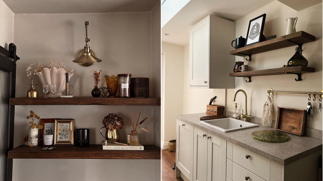 A Guide to Stunning Kitchen Shelf Styling