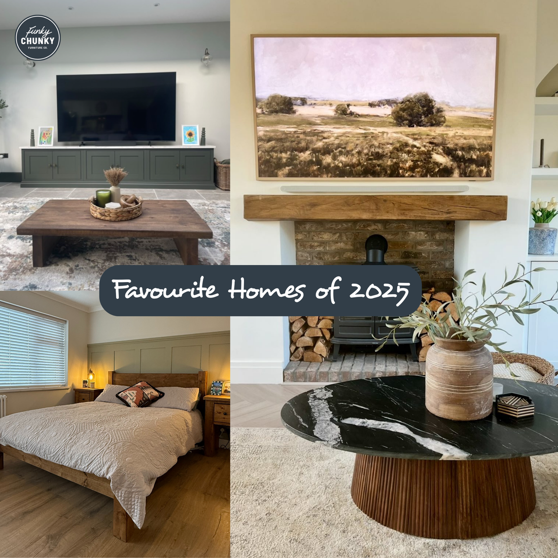 2025 Home Inspiration: Favourite Spaces Styled with Funky Chunky Furniture