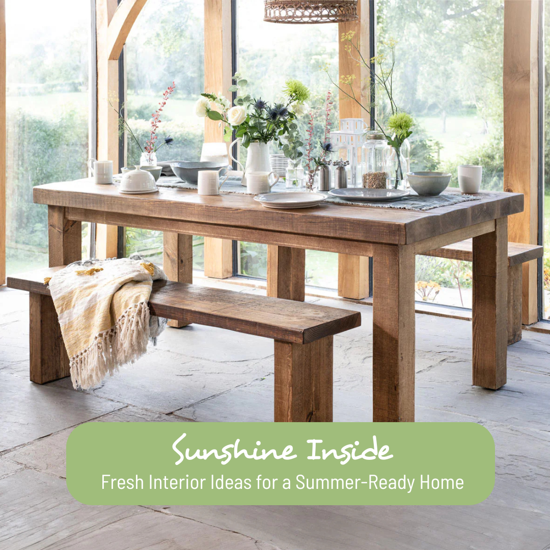 Sunshine Inside: Fresh Interior Ideas for a Summer-Ready Home