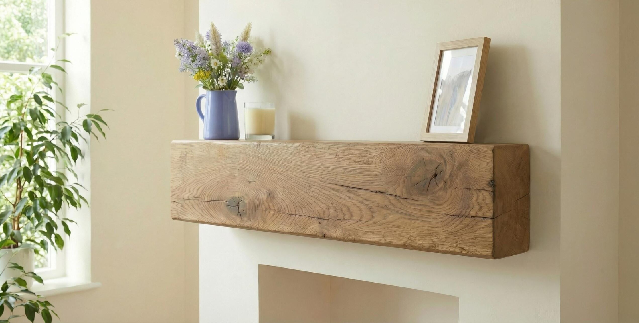 How to Install our Oak and Pine Mantels
