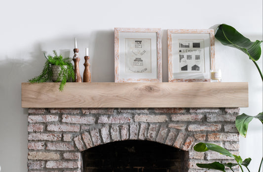 Oak Shelves And Mantels