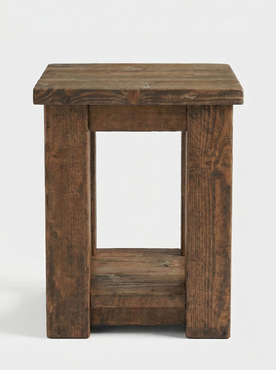 Coleridge Side Table With Shelf - Side Tables