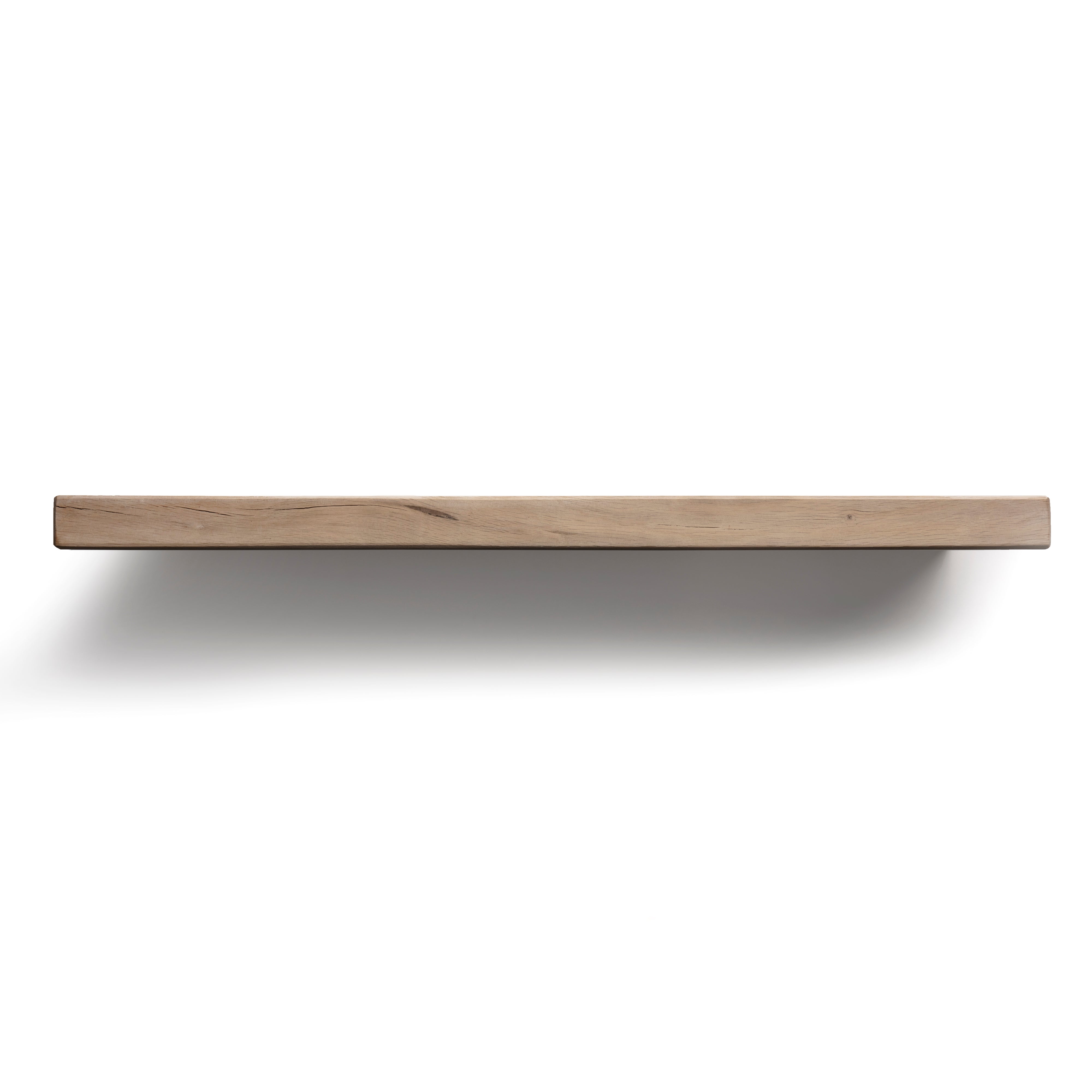 8x2 Oak Floating Shelf (19x4cm)