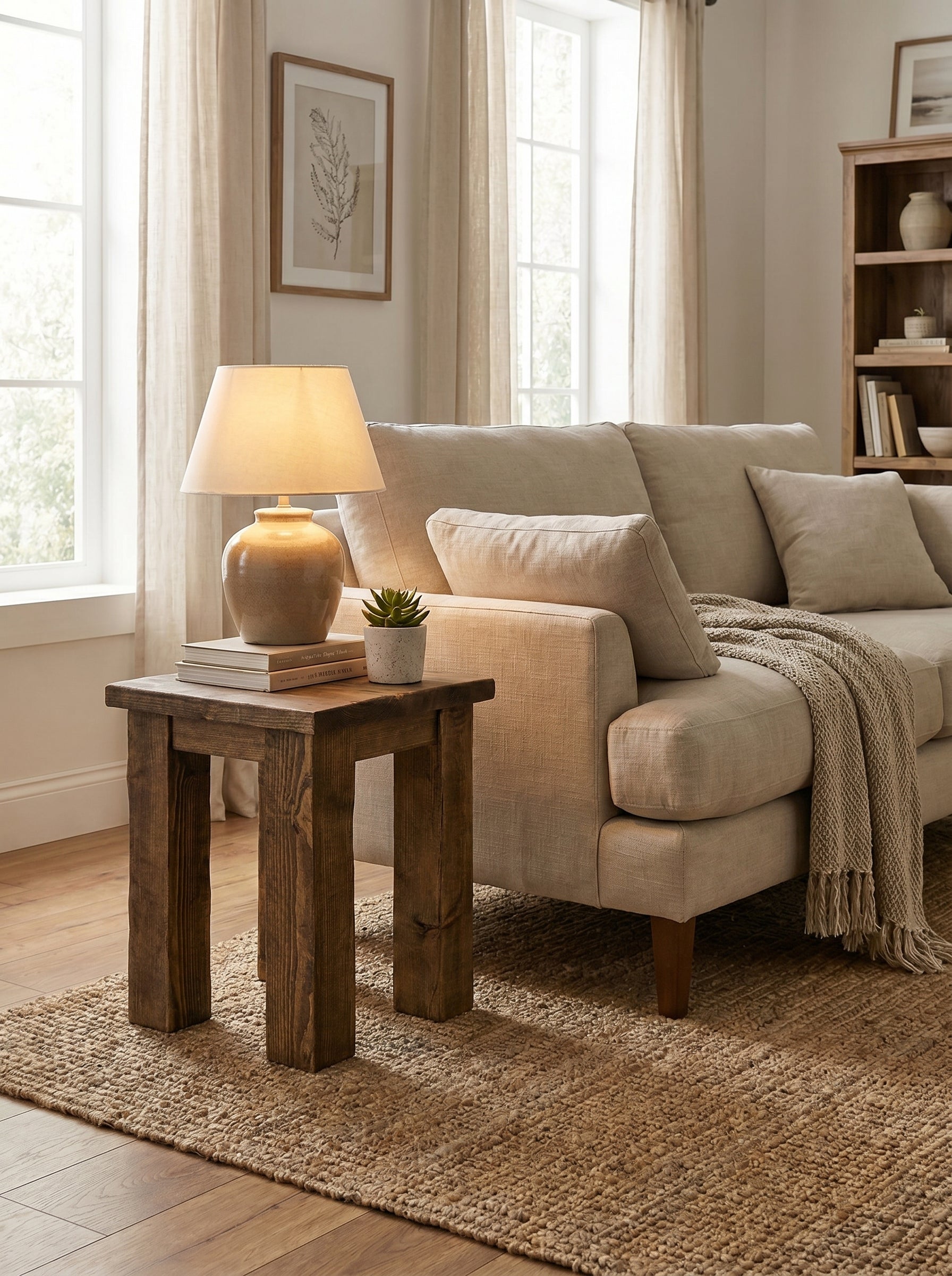 Coleridge Side Table Without Shelf - Side Tables