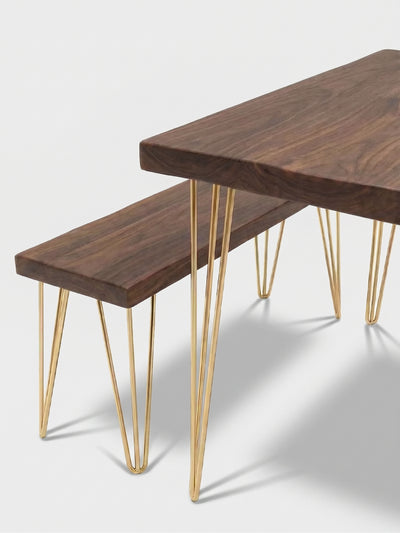 Ouseburn Dining Table and Benches - Dining Table and Benches Sets