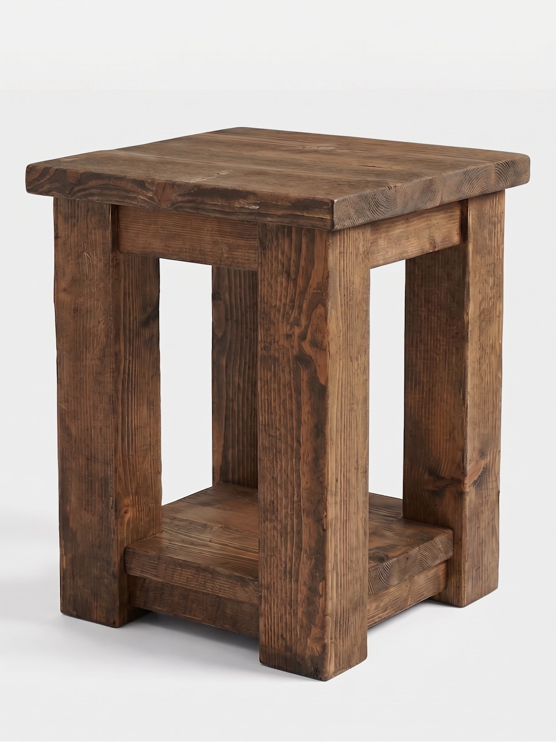 Coleridge Side Table With Shelf - Side Tables