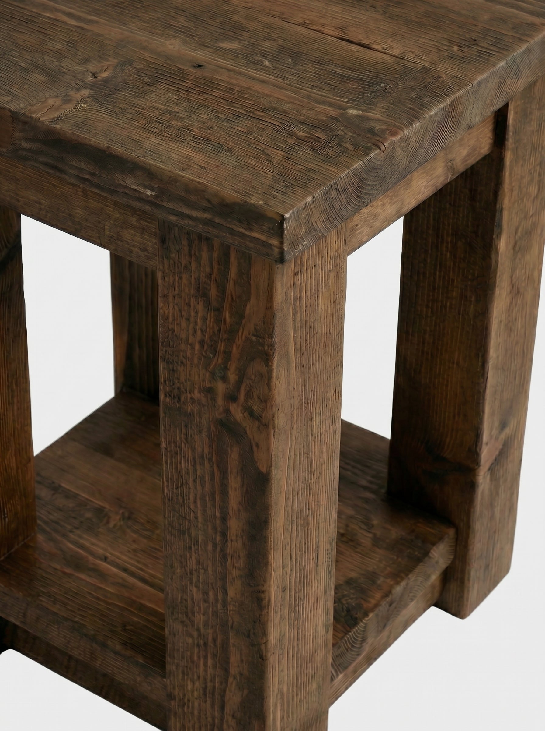 Coleridge Side Table With Shelf - Side Tables
