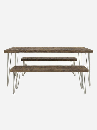 Ouseburn Dining Table and Benches - Dining Table and Benches Sets