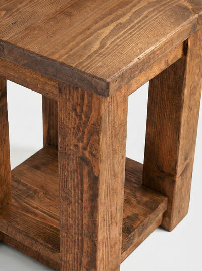 Coleridge Side Table With Shelf - Side Tables