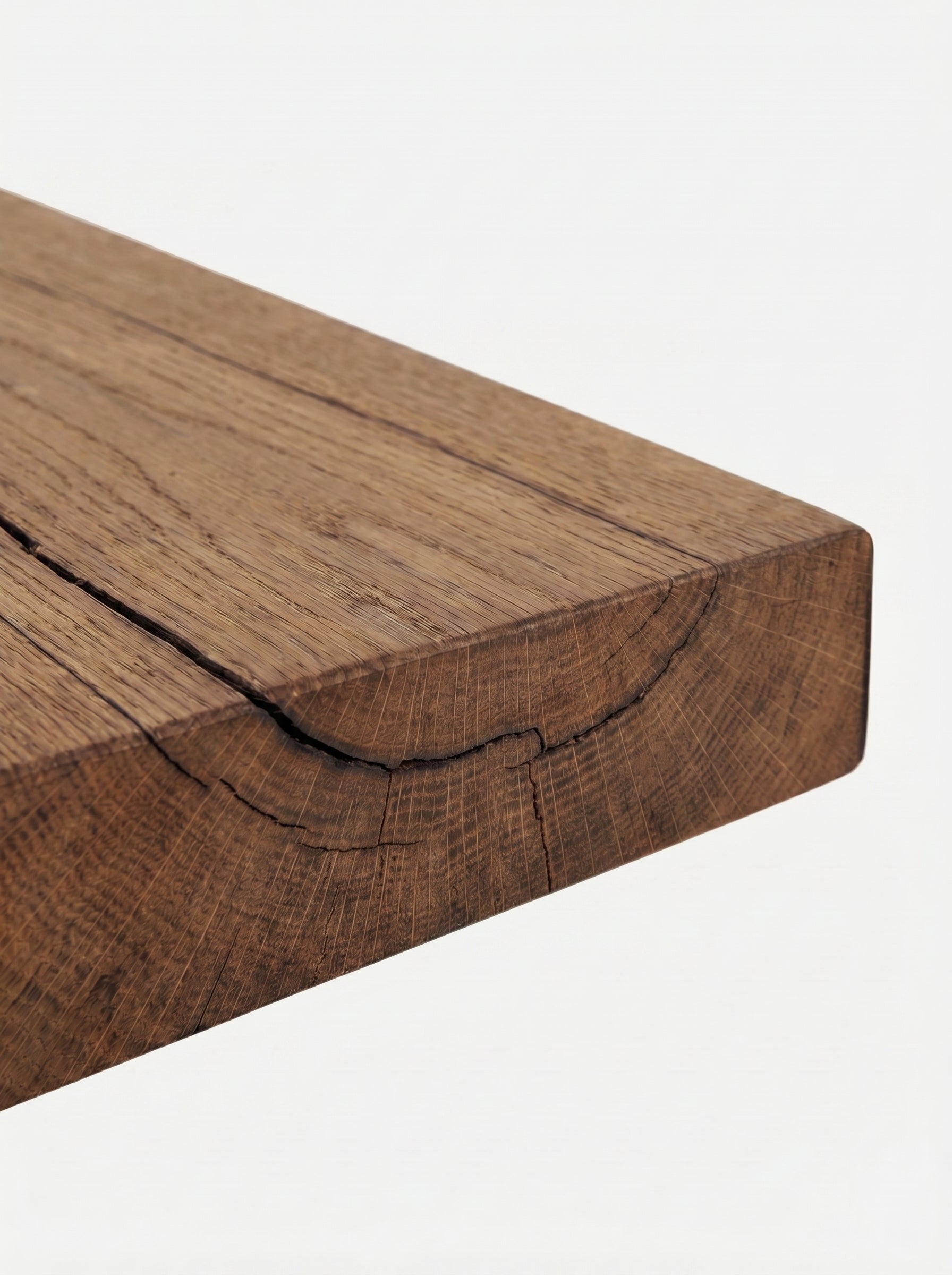 8x2 Oak Floating Shelf (19x4cm) - Floating Shelves