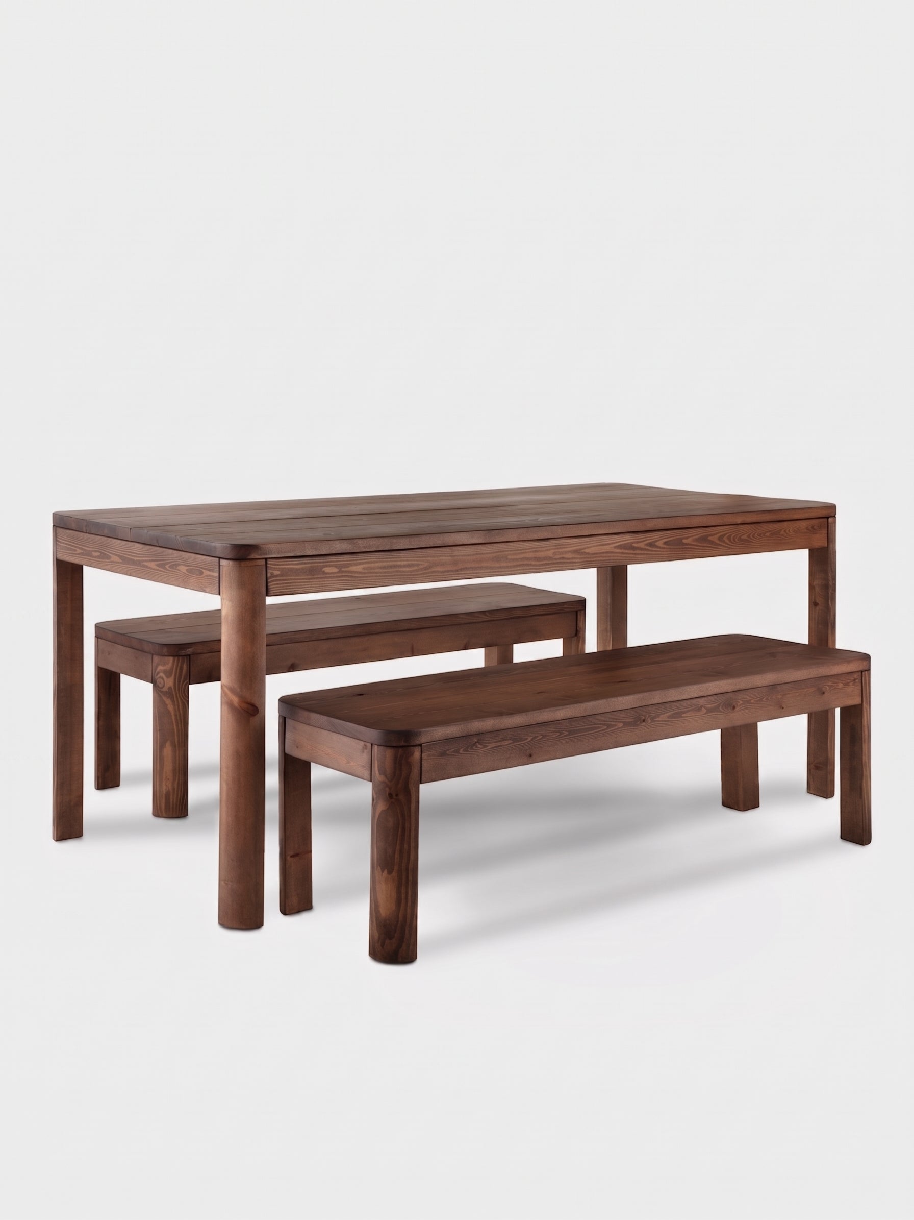 Gosforth Long Dining Table and Benches