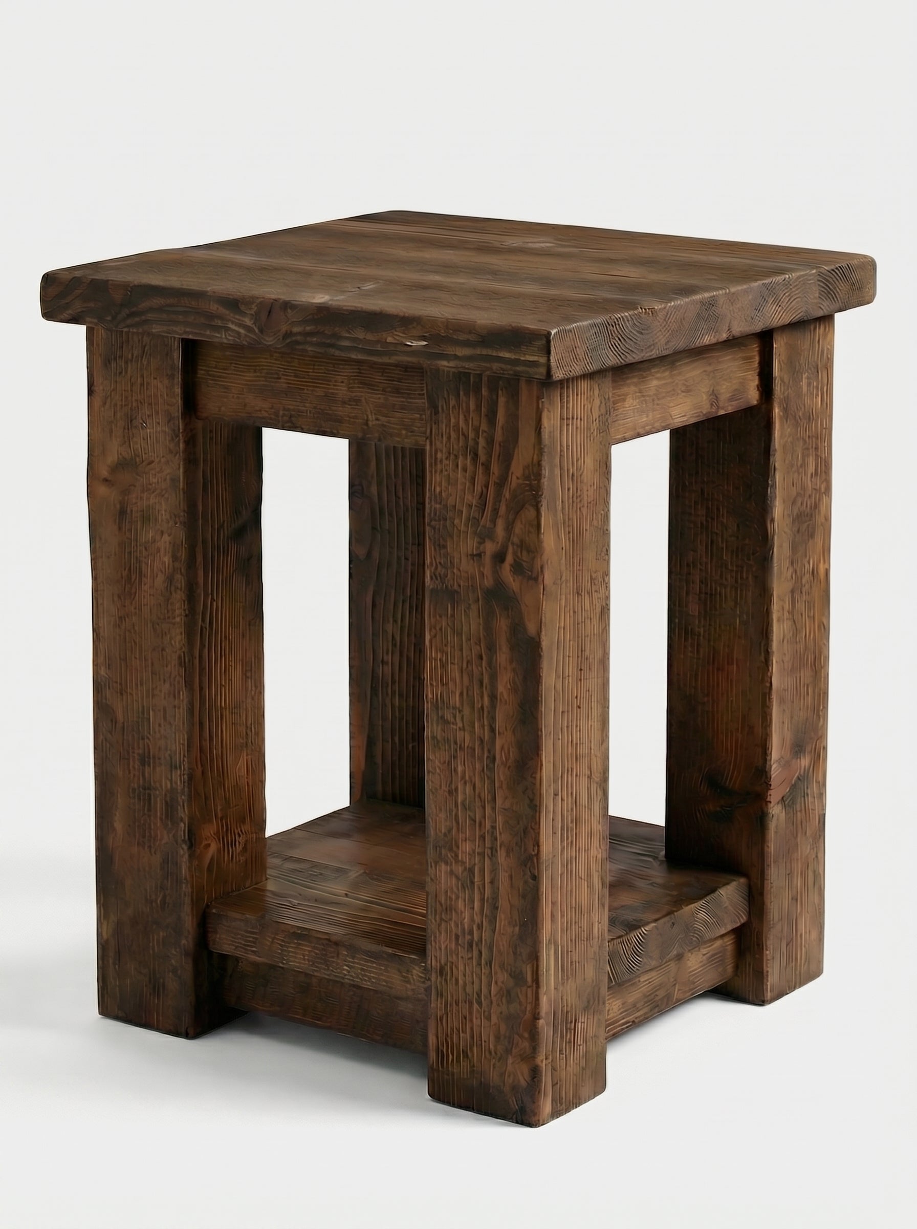 Coleridge Side Table With Shelf - Side Tables