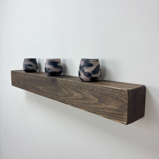 Rustic Mantel Beam - 9.5cm x 9.5cm - 