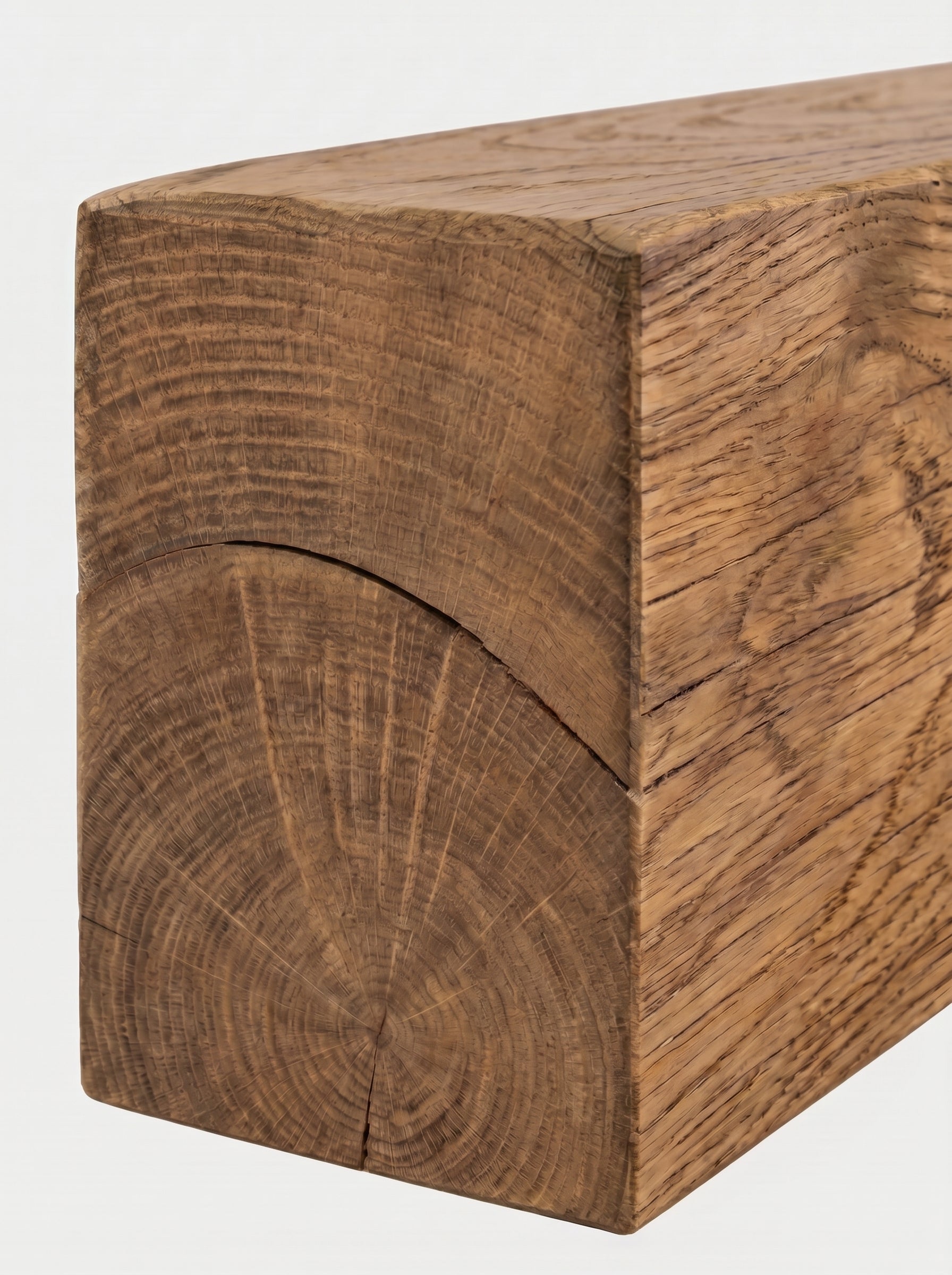 4x6 Oak Mantel Beam (9x14cm) - Mantel Beams