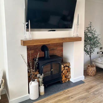 4x4 Oak Mantel Beam - Outlet - Save 20% - 