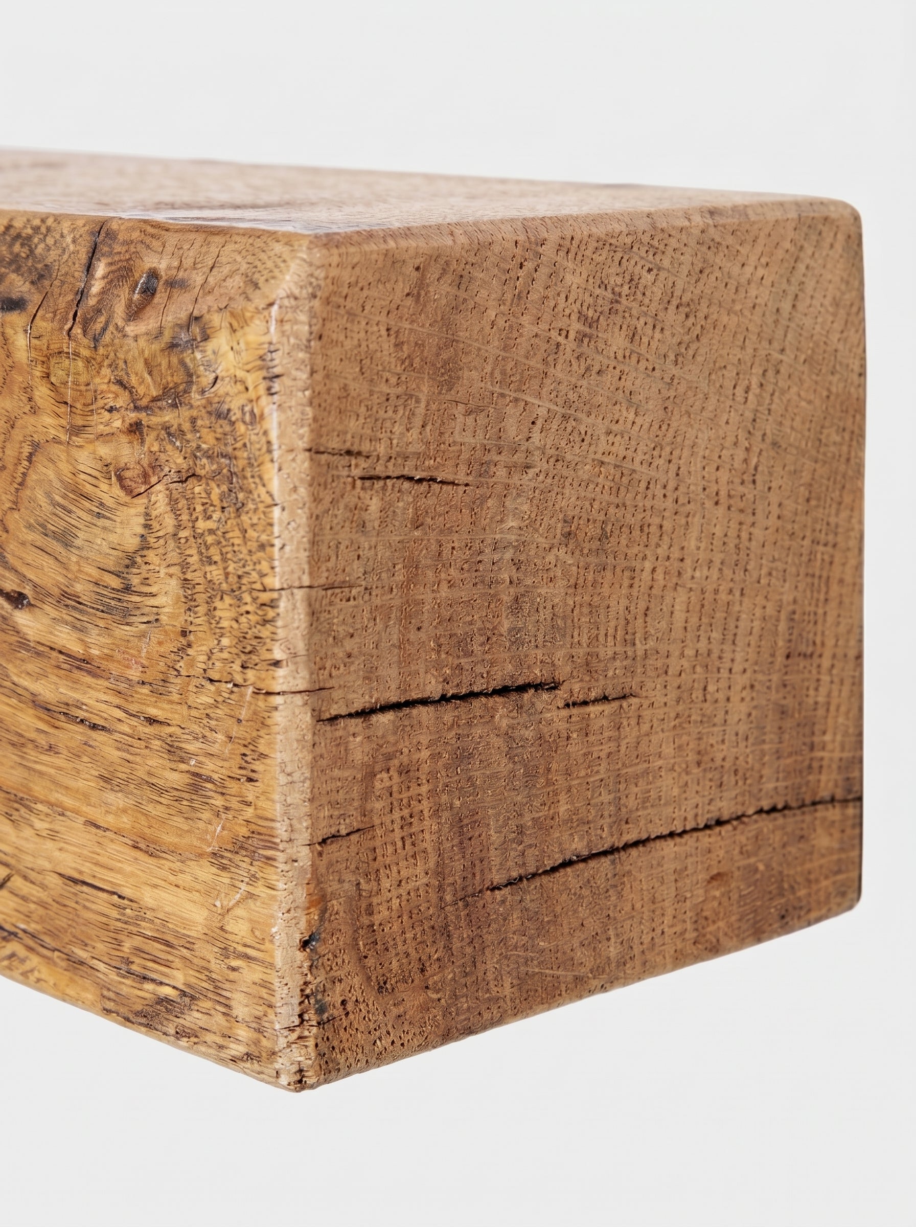 4x4 Oak Mantel Beam (9x9cm) - Mantel Beams