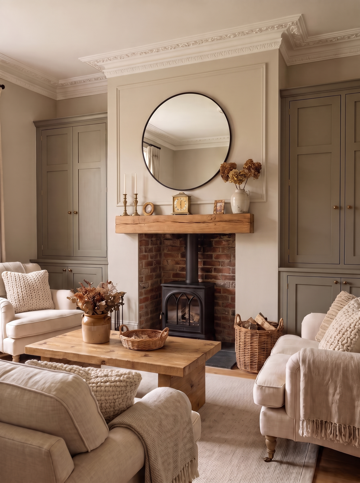 4x6 Oak Mantel Beam (9x14cm) - Mantel Beams