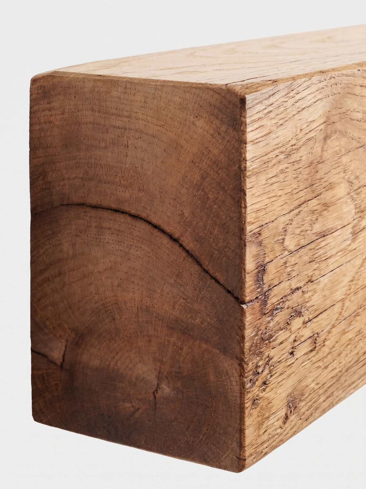 4x6 Oak Mantel Beam (9x14cm) - Mantel Beams
