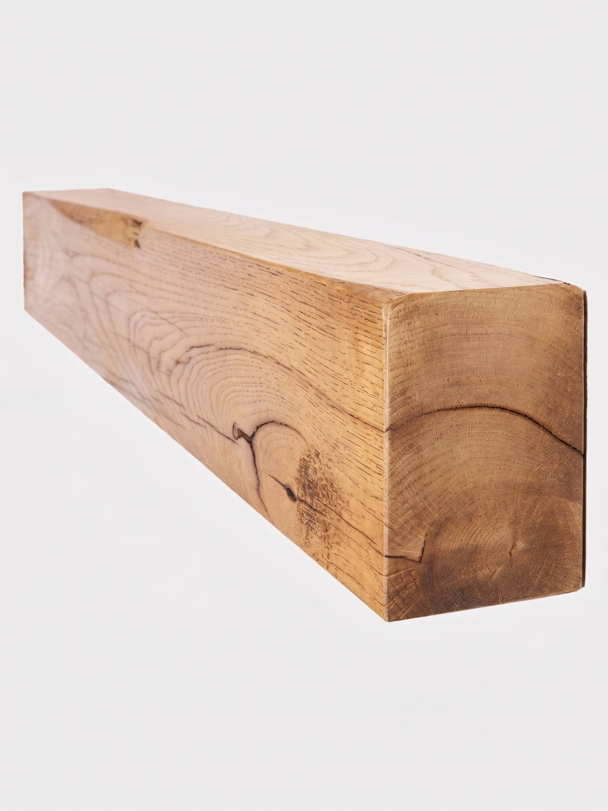 4x6 Oak Mantel Beam (9x14cm) - Mantel Beams