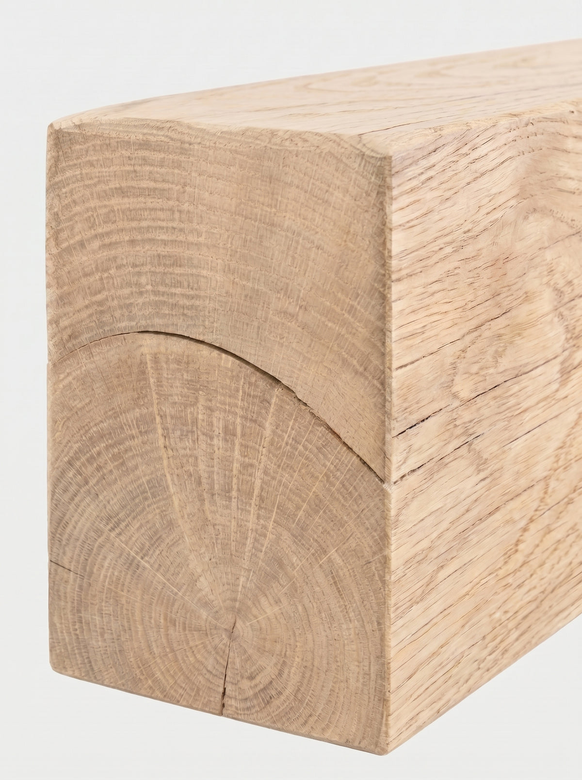 4x6 Oak Mantel Beam (9x14cm) - Mantel Beams