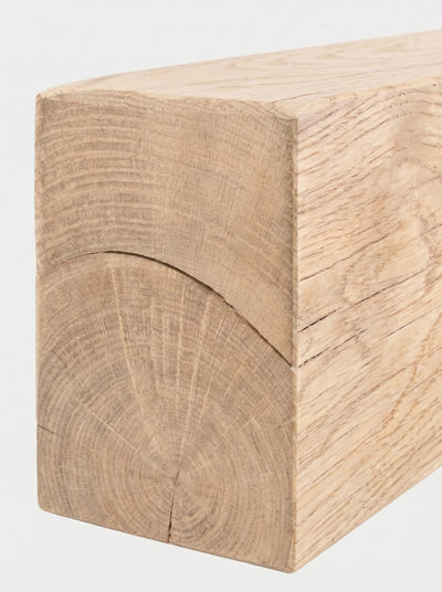 4x6 Oak Mantel Beam (9x14cm) - Mantel Beams