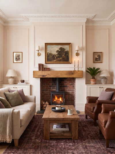 4x8 Oak Mantel Beam (9x19cm)