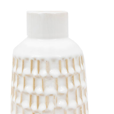 Textured Ceramic Bud Vase - Vases