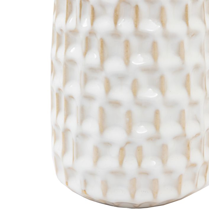 Textured Ceramic Bud Vase - Vases