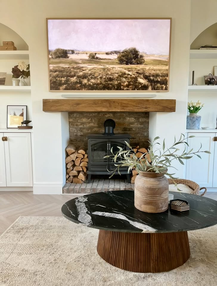 4x6 Oak Mantel Beam (9x14cm)