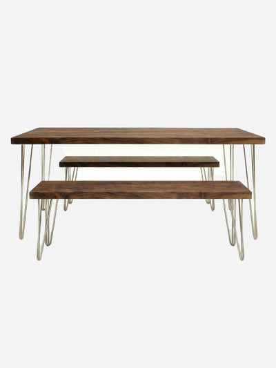 Ouseburn Dining Table and Benches - Dining Table and Benches Sets