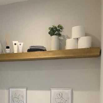 6x2 Rustic Floating Shelf - Outlet - Save 20% - 